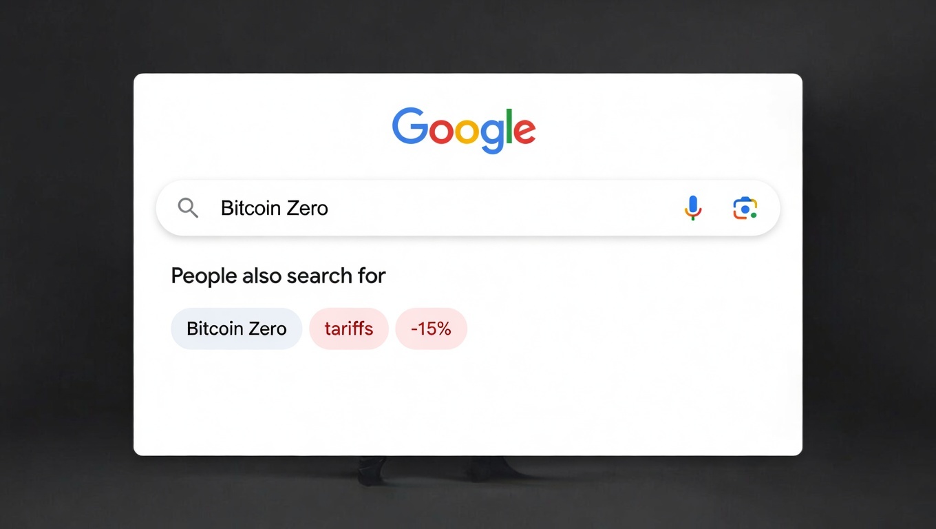 Record U.S. Google Searches for 'Bitcoin Zero' Amid Tariffs
